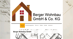 Desktop Screenshot of berger-zahntechnik.de